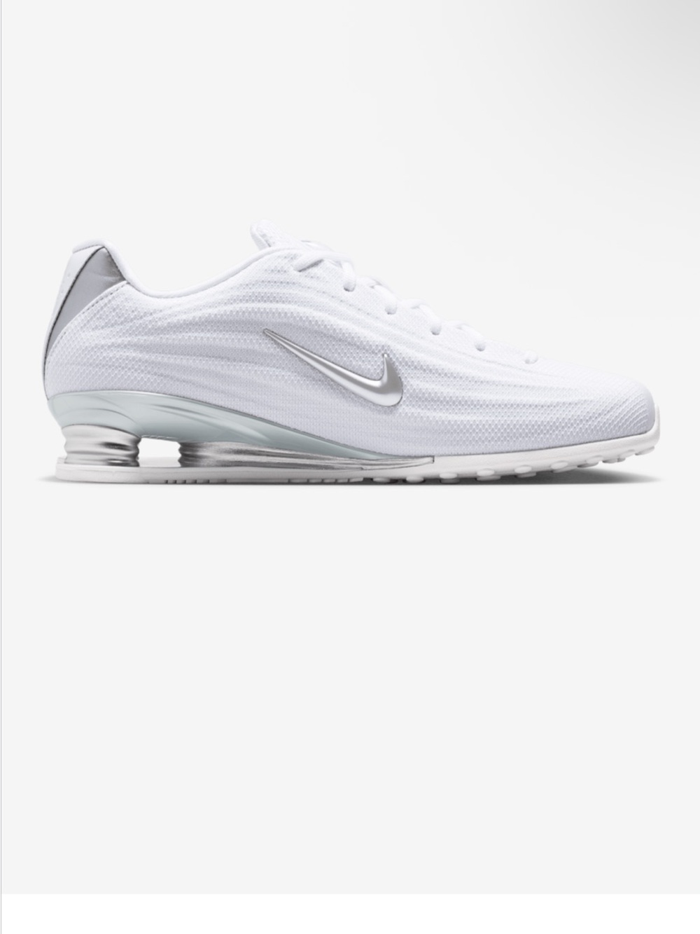 Nike Women Shox Z Sise 7 White/Silver